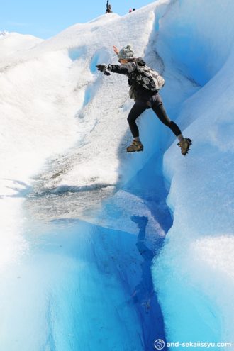 ペリトモレノ氷河のトレッキングツアー