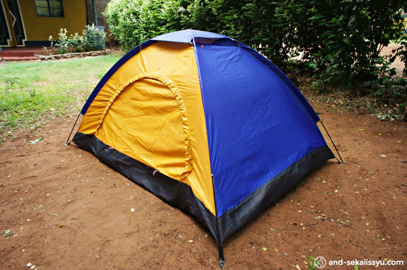 アフリカ縦断ではテントが必要⁈テントを買うならどの国がオススメ？