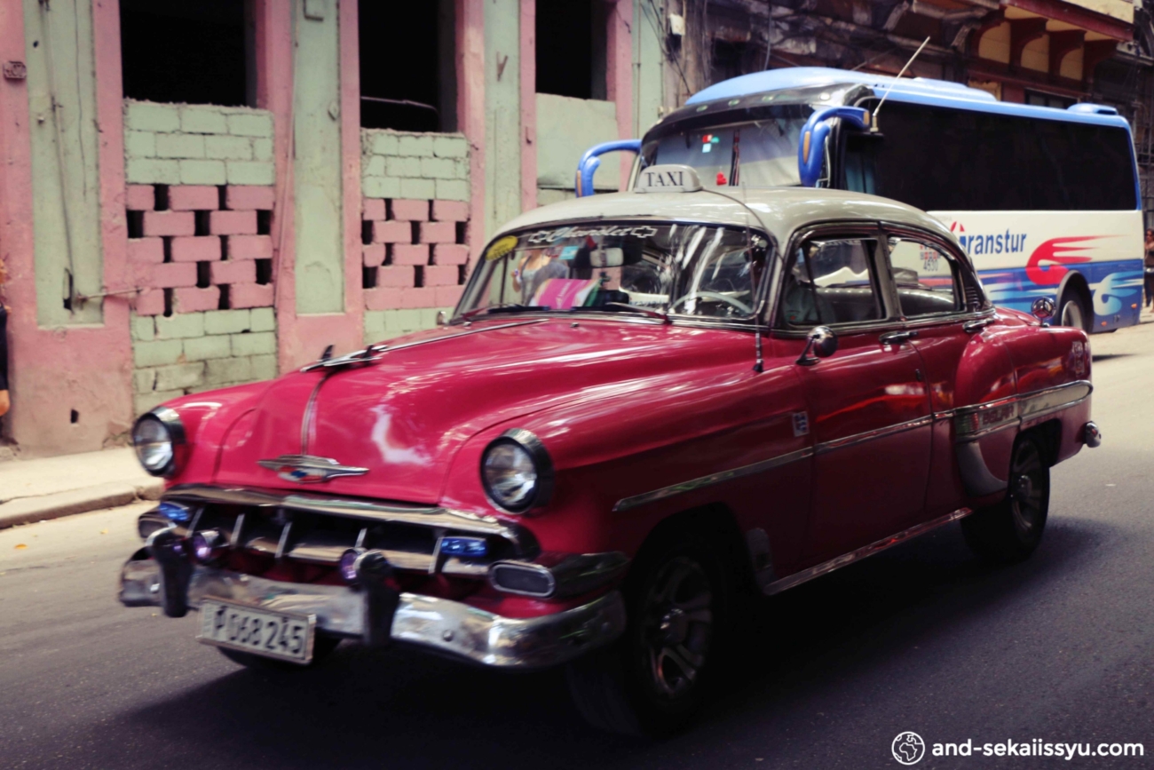 ハバナ｜クラシックカーと古い町並みとチェ・ゲバラにうっとり‼︎お土産にオススメのラム酒情報あり‼︎